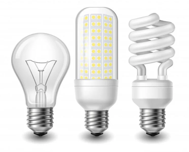 تفاوت لامپ LED و کم مصرف