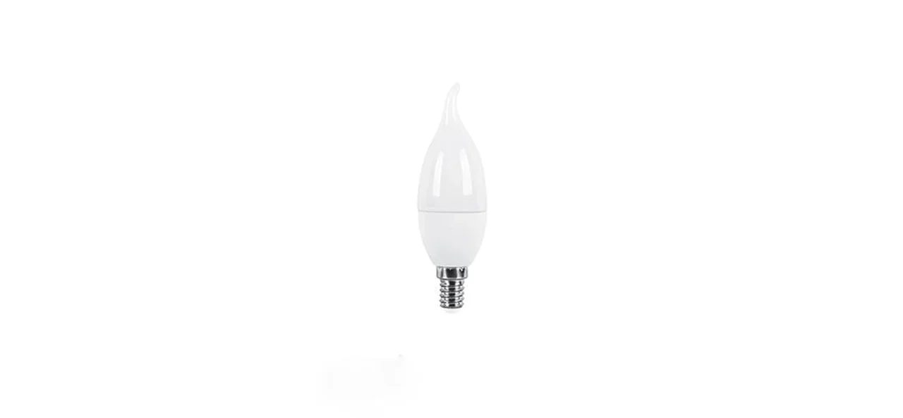 لامپ LED اشکی 6 وات مات E14 پارس شعاع توس